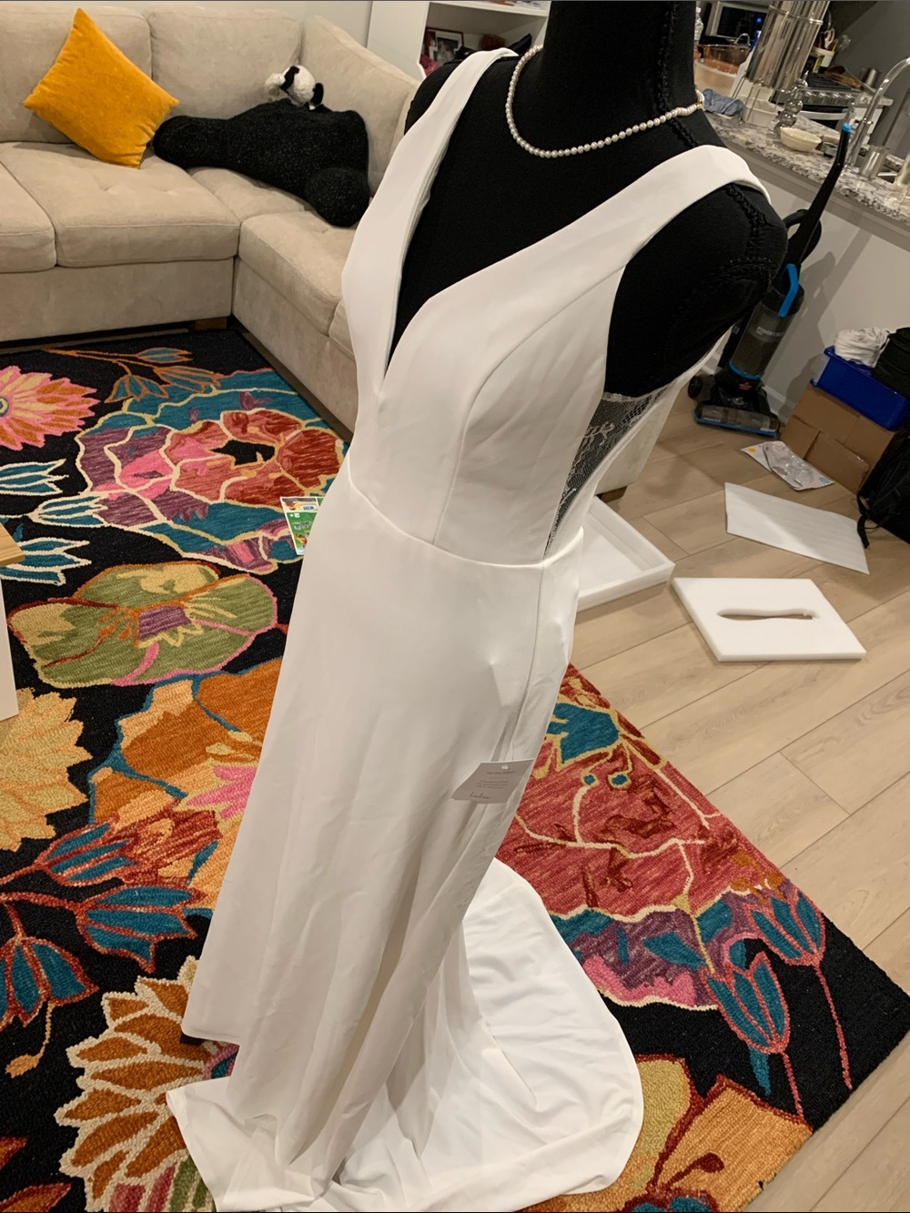 Lulus weeding dress size M NWT - Picture 16 of 16